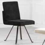 Scaun dining Diran Black 91cm Mobilier