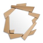 Oglinda Ambra Gold 123cm Decoratiuni