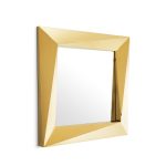 Oglinda Rosanne Gold 100cm Decoratiuni