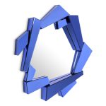 Oglinda Ambra Blue 123cm Decoratiuni