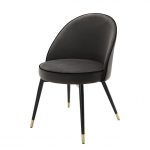 Set scaune dining Cooper Black 83cm Mobilier