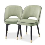 Set scaune dining Clint Green 84cm Mobilier