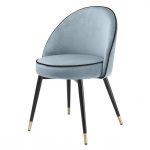 Set scaune dining Cooper Blue 83cm Mobilier