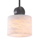 Candelabru bronz si alabastru Ventura 70cm Iluminat