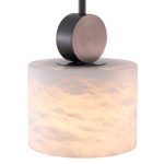 Candelabru bronz si alabastru Ventura 70cm Iluminat