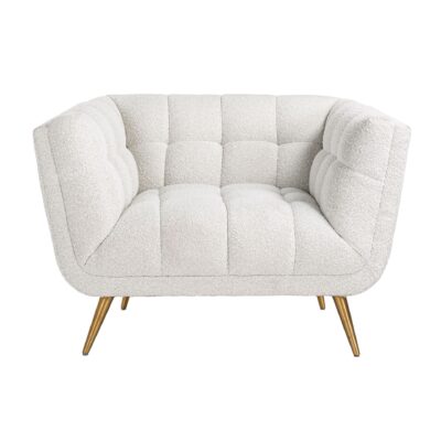 Scaun din tesatura boucle Huxley Mobilier